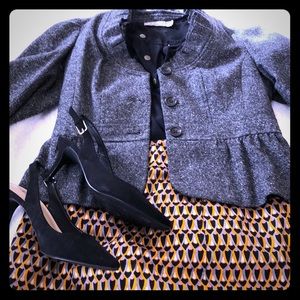 Ann Taylor loft tweed jacket 4p